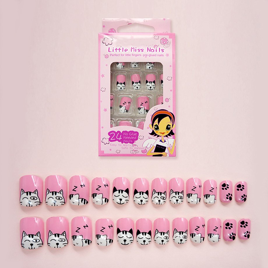Supplier of Non-Toxic Premium Gel Nail Stickers for Kids, Nail Art for Girls