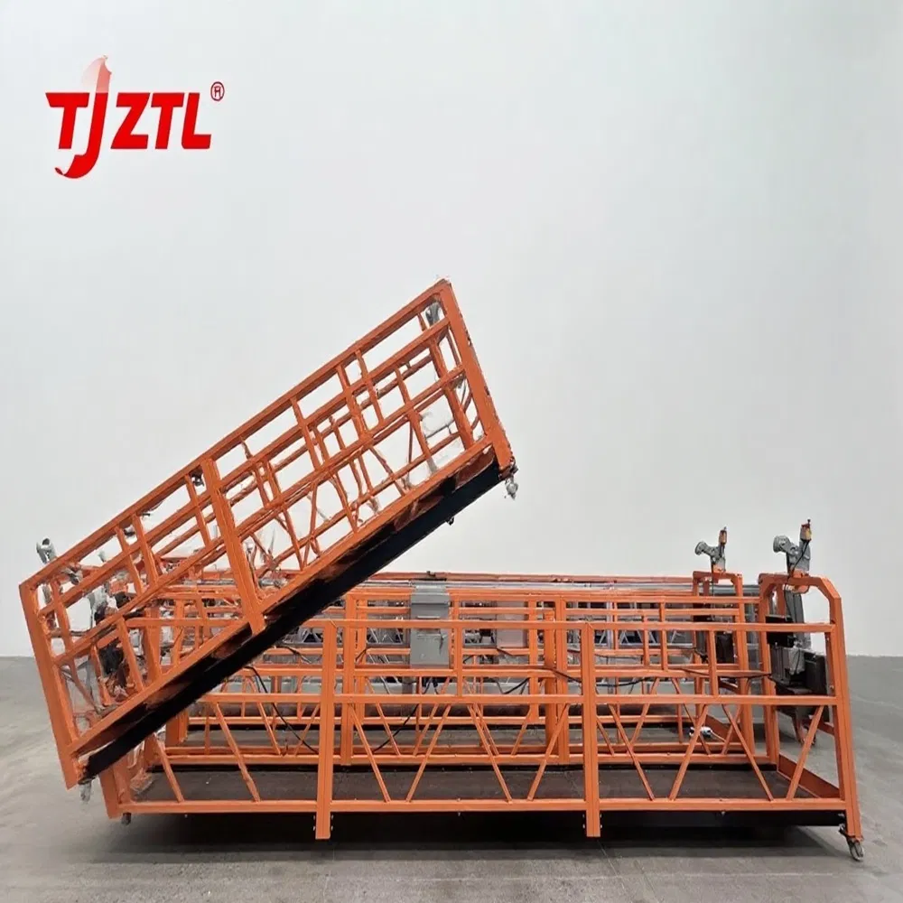 Zlp Series Suspended Platforms - Aluminum Alloy Custom Painted, CE & ISO Certified, South America Special