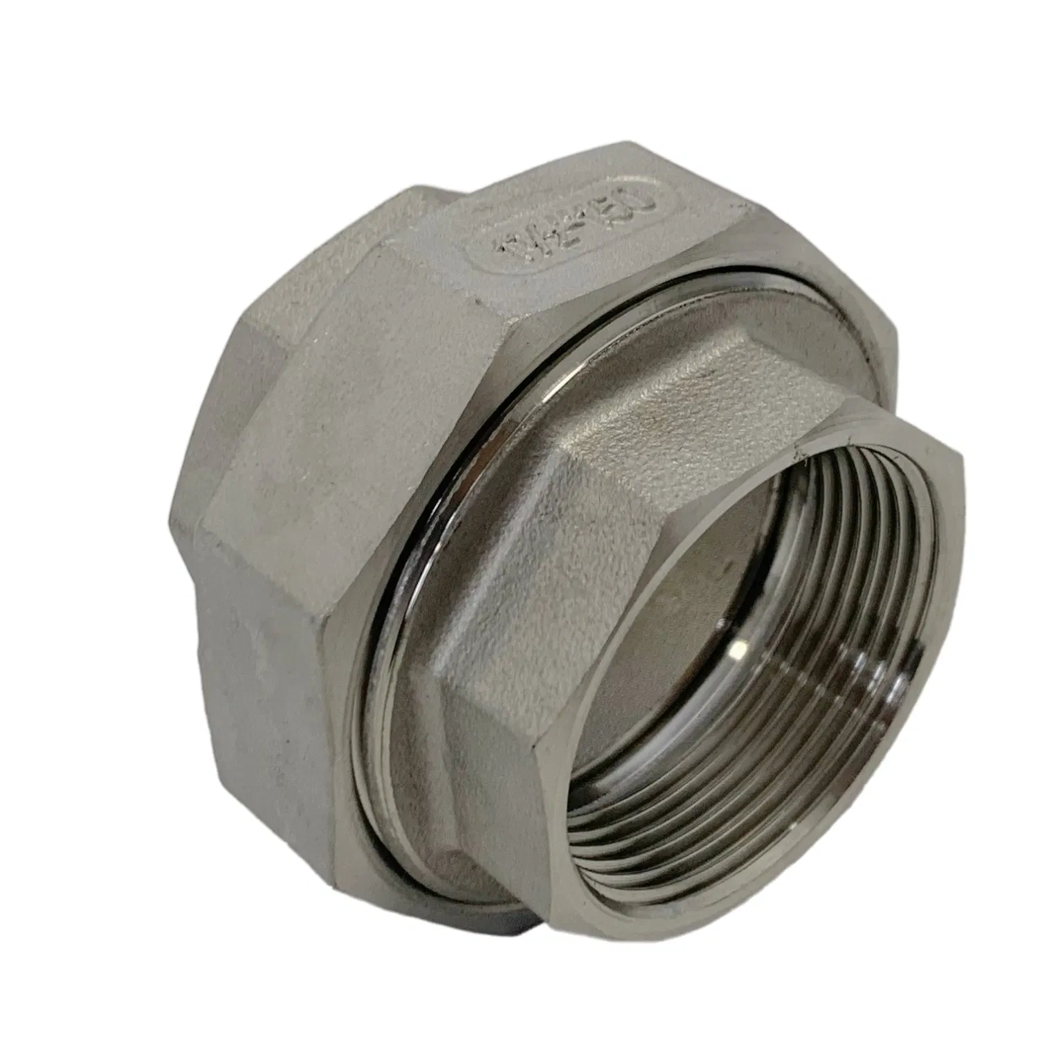 Durable SS316L Female Steel Union - Ideal for Secure Fittings