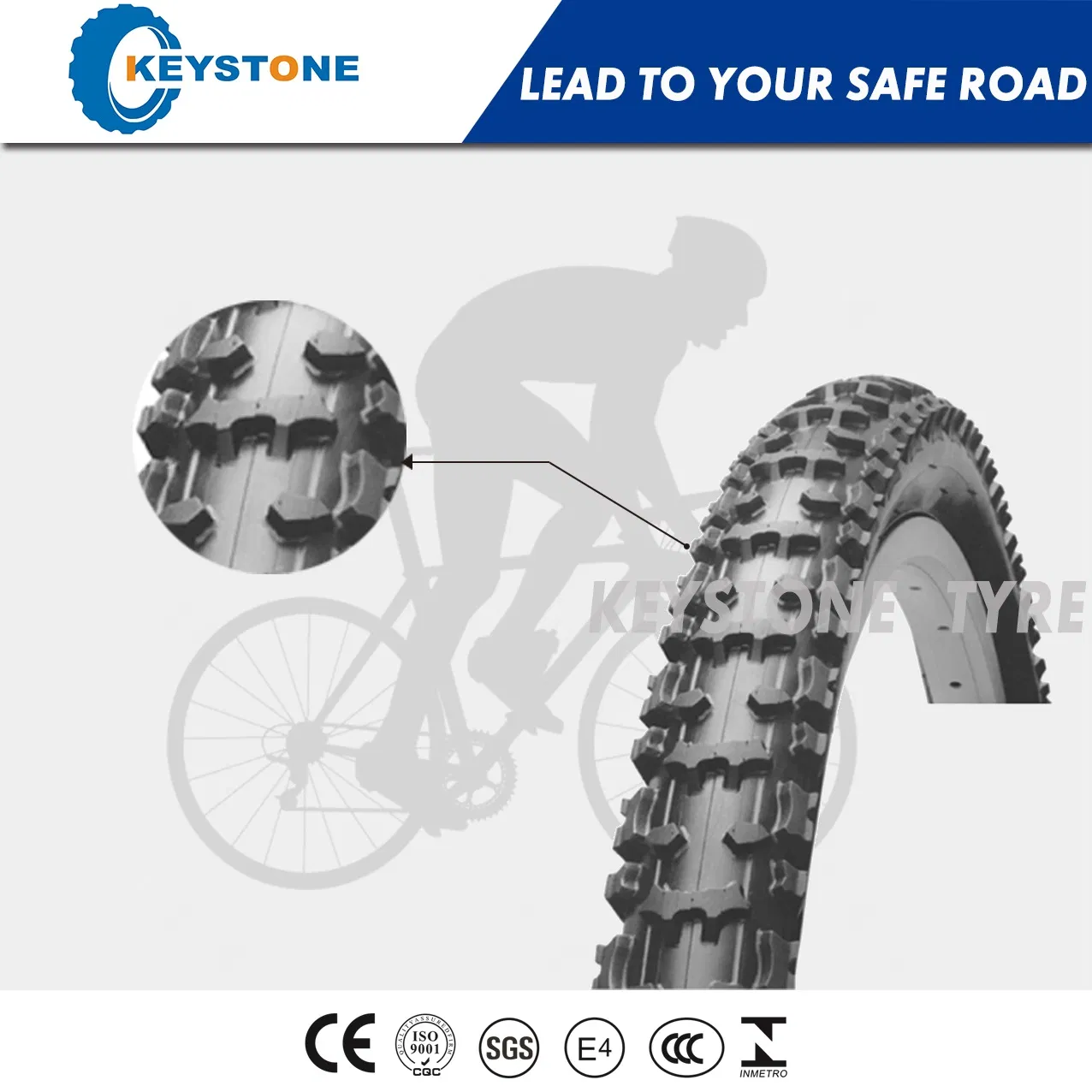 Горная велопокрышка MTB 26x2.30/2.35 Super Quality