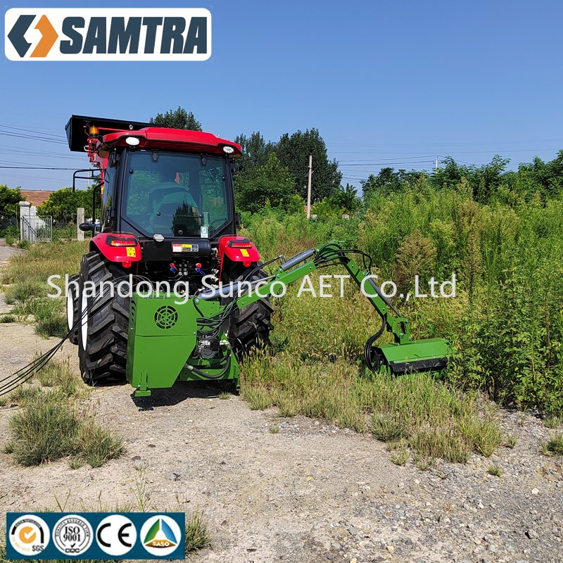 Tractor Mounted Hydraulic Drive Arm Flail Mower Hedge Trimmer