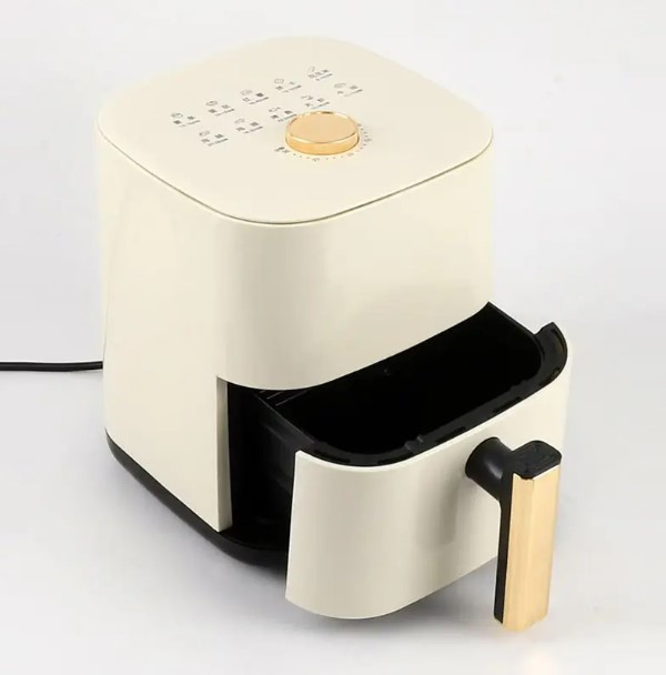 Advanced Digital Cooking Fryer Featuring Multifunctional Smart Technology and Display