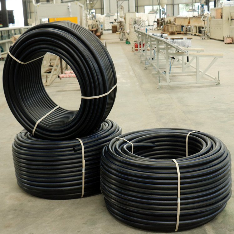 20mm Pn16 Black Plastic Water Pipe Roll Flexible HDPE Tubes PE Irrigation Pipe