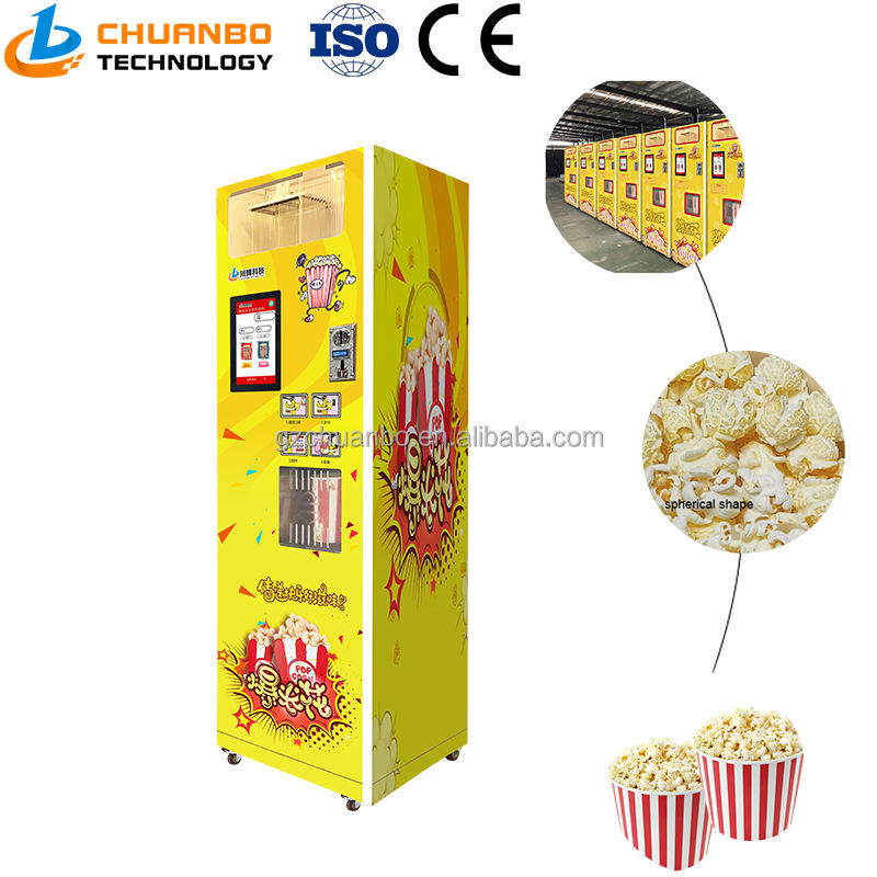 New Design Easy Operate Electric Commercial Popcorn Vending Machine for Hotel