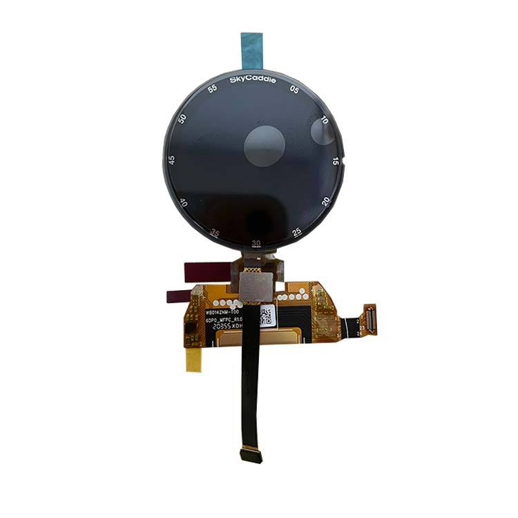 Круглый сенсорный AMOLED дисплей 1.39 дюйма, 454x454