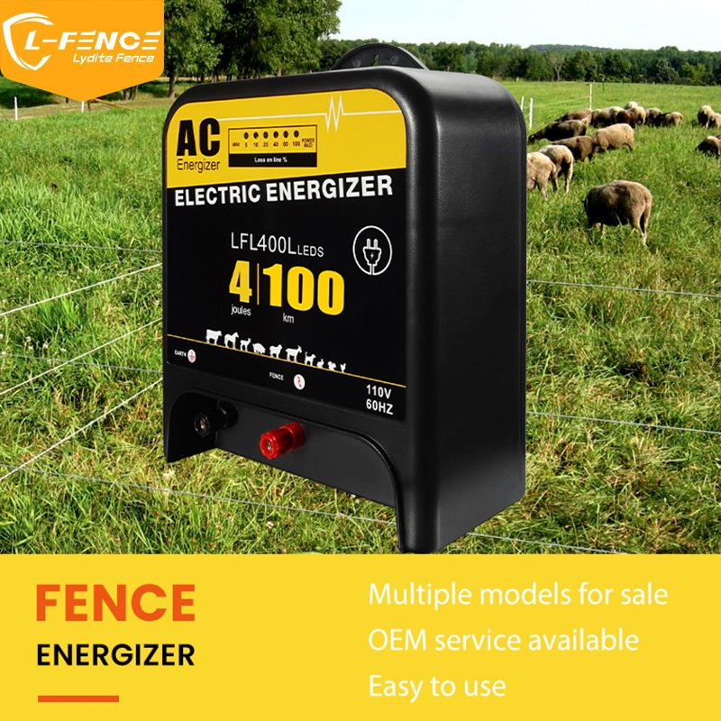 Lydite Fence Charger Electric Fram Fence AC Power Energizer