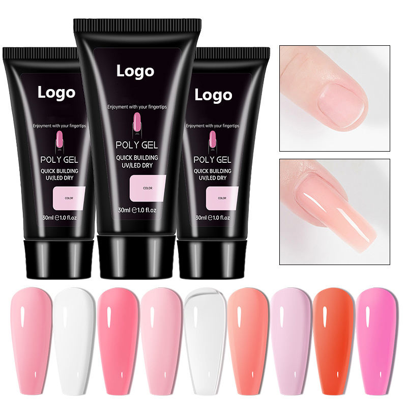 30ml Extension Gel Finger Quick Building Extensions Acrylic Poly UV Gel Polish