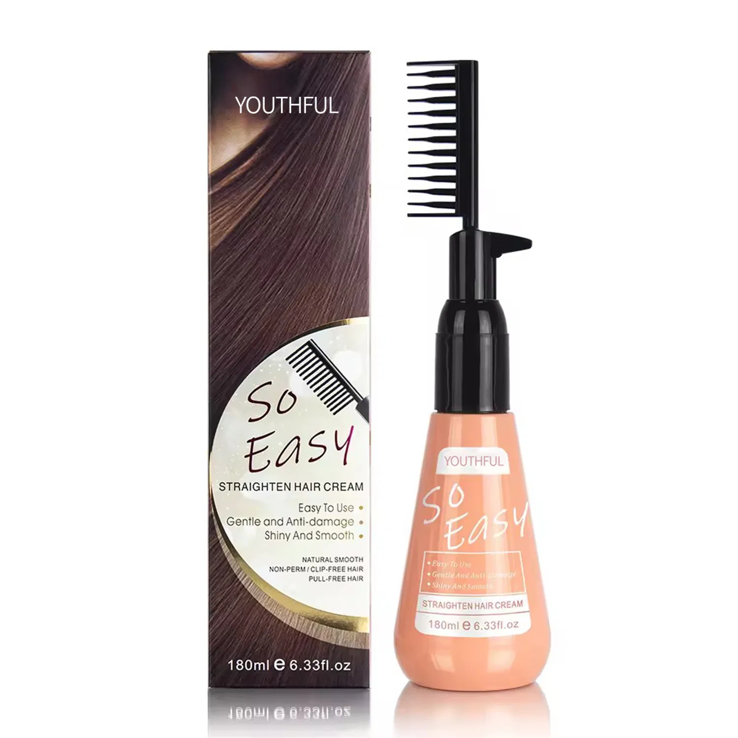 Smooth Hair Low Damage Hair Straightening Cream