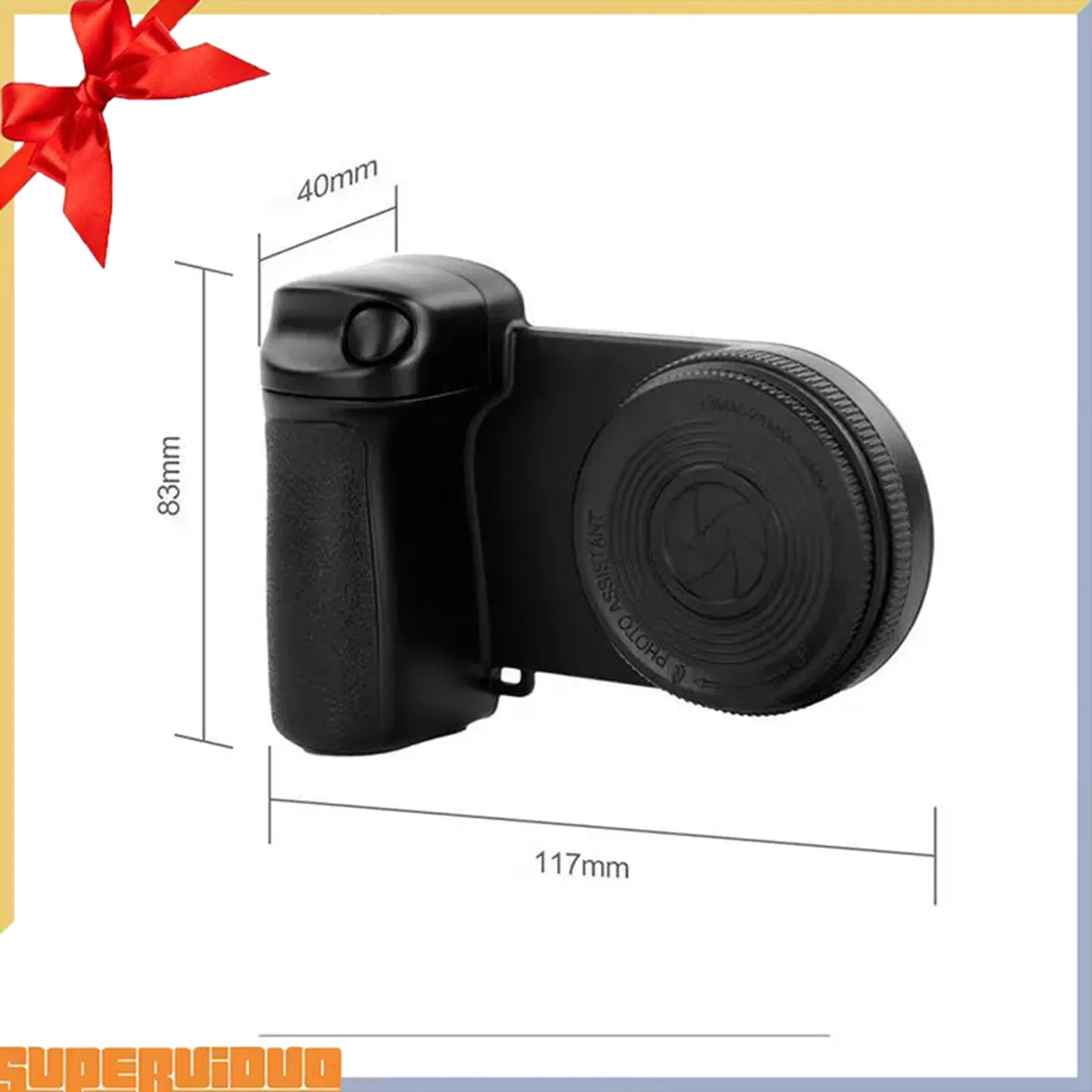 Магнитный монопод для селфи с 360° вращением и LED-вспышкой