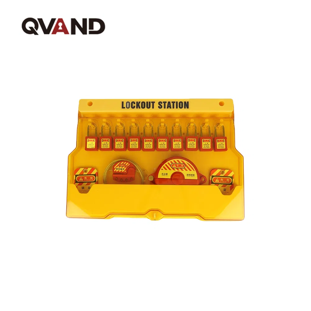 Comprehensive Plastic Lockout Station for Enhanced Safety Management