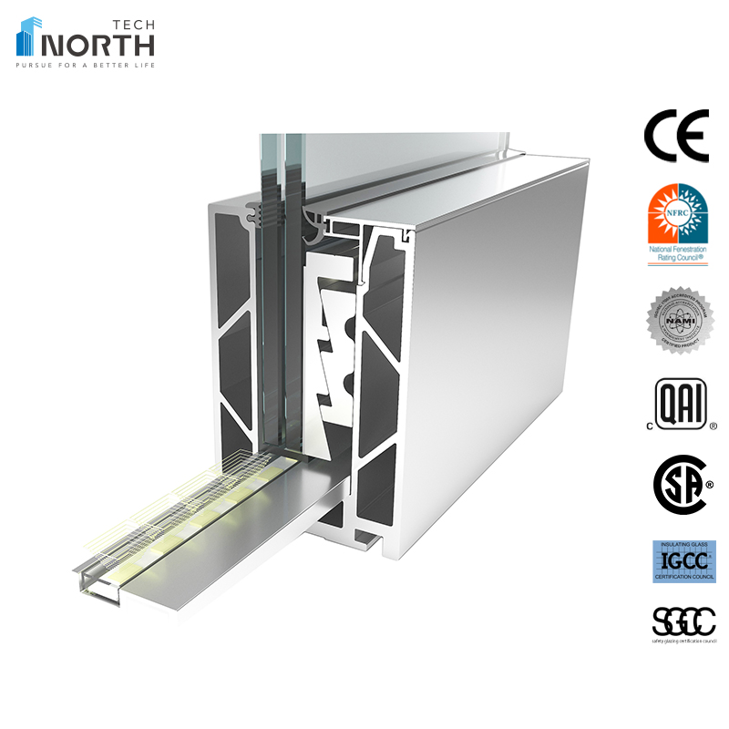 Tempered Laminated Glass Aluminum Stainless Steel Glass Railing Supplier