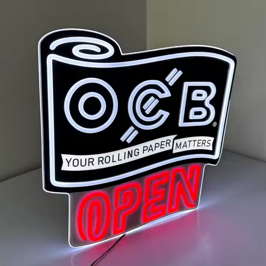 Indoor & Outdoor Sign Customizable Acrylic Ultra-Thin LED Light Box