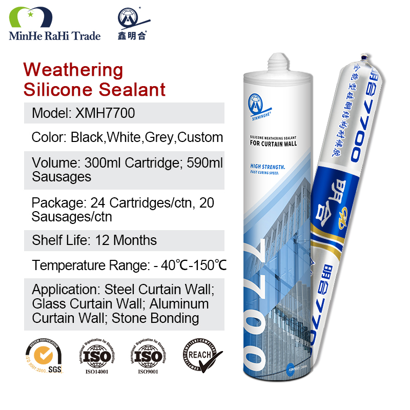 High-Performance Clear Silicone Sealant for Curtain Wall Applications