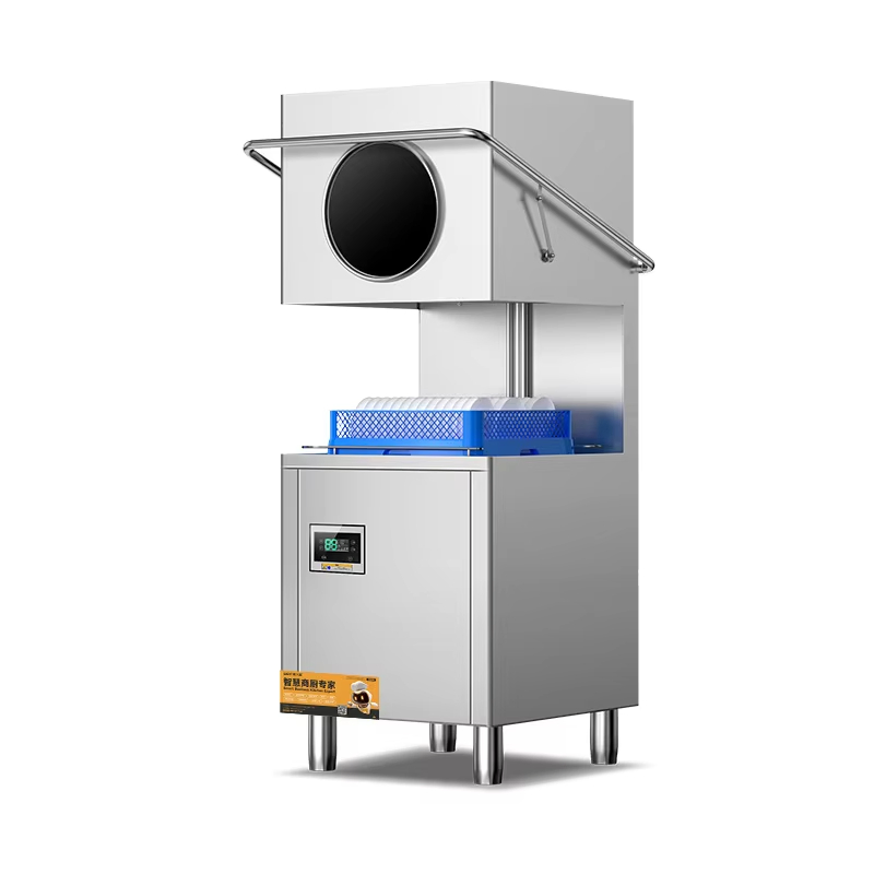 Automatic Kitchen High Efficient Energy Saving Restaurant Hood Type Hotel Dishwasher