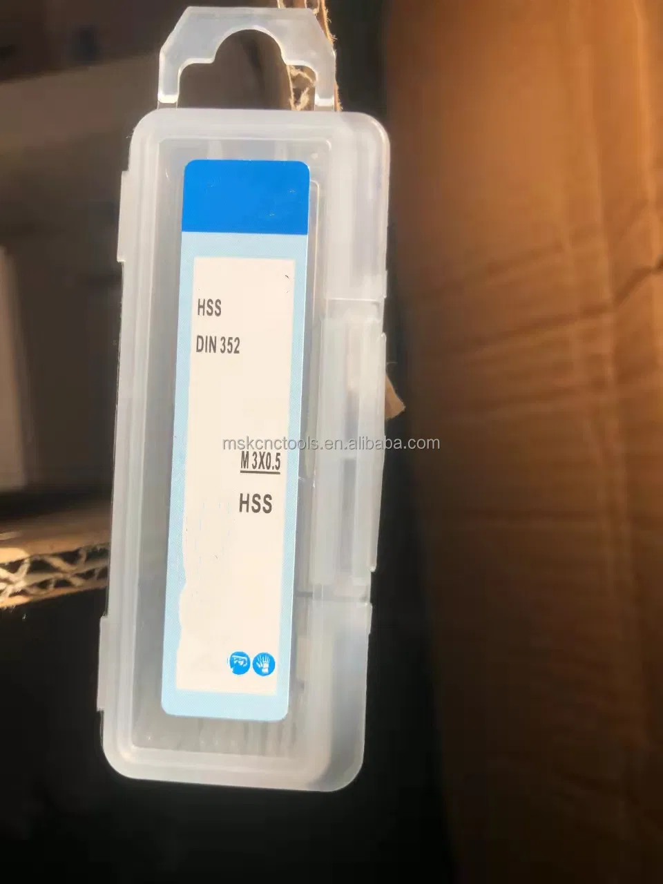 Набор ручных метчиков HSS DIN 352, 3 шт.