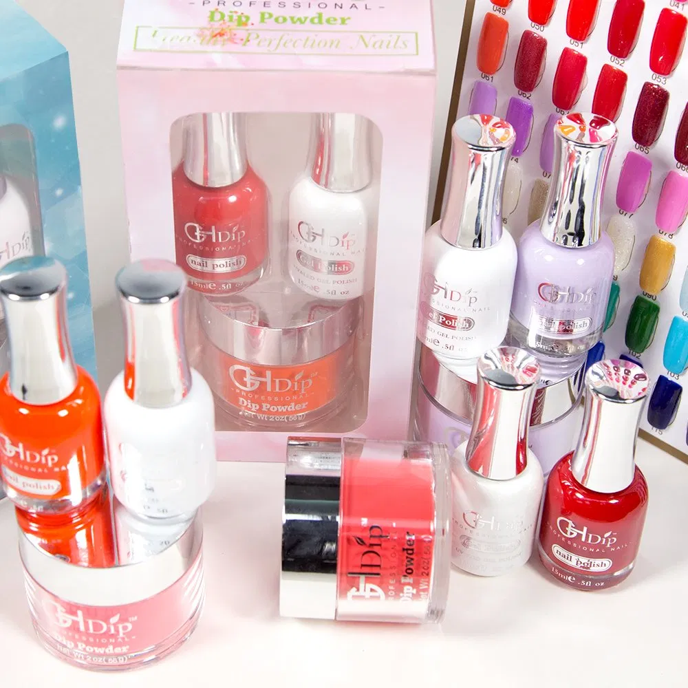 Nail Art Designs Nail Acrylic Powder and Dipping Powder 3 in 1 with Liquid for Dipping