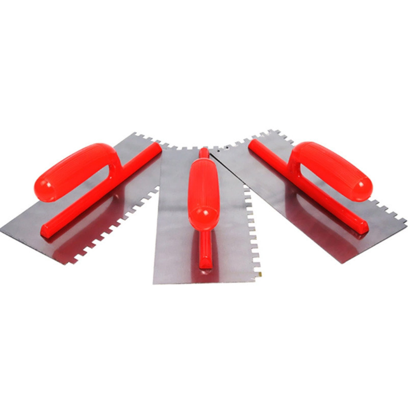 Bricklayers & Construction Rubber Handle Rubber Grip Plastering Trowel Plaster Trowel
