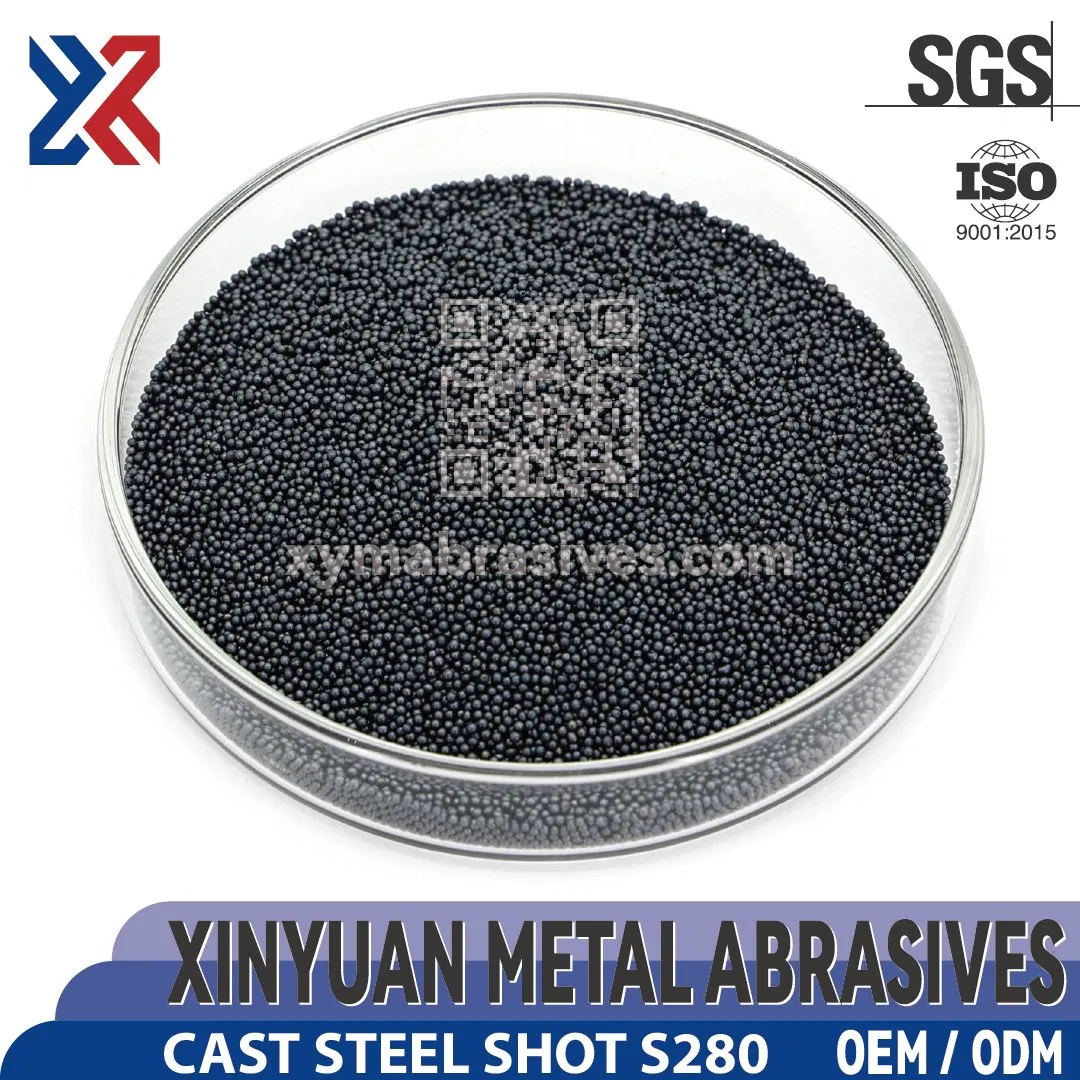 S460 Cast Steel Shot – SAE J444 Compliant for Steel Surface Rust Removal