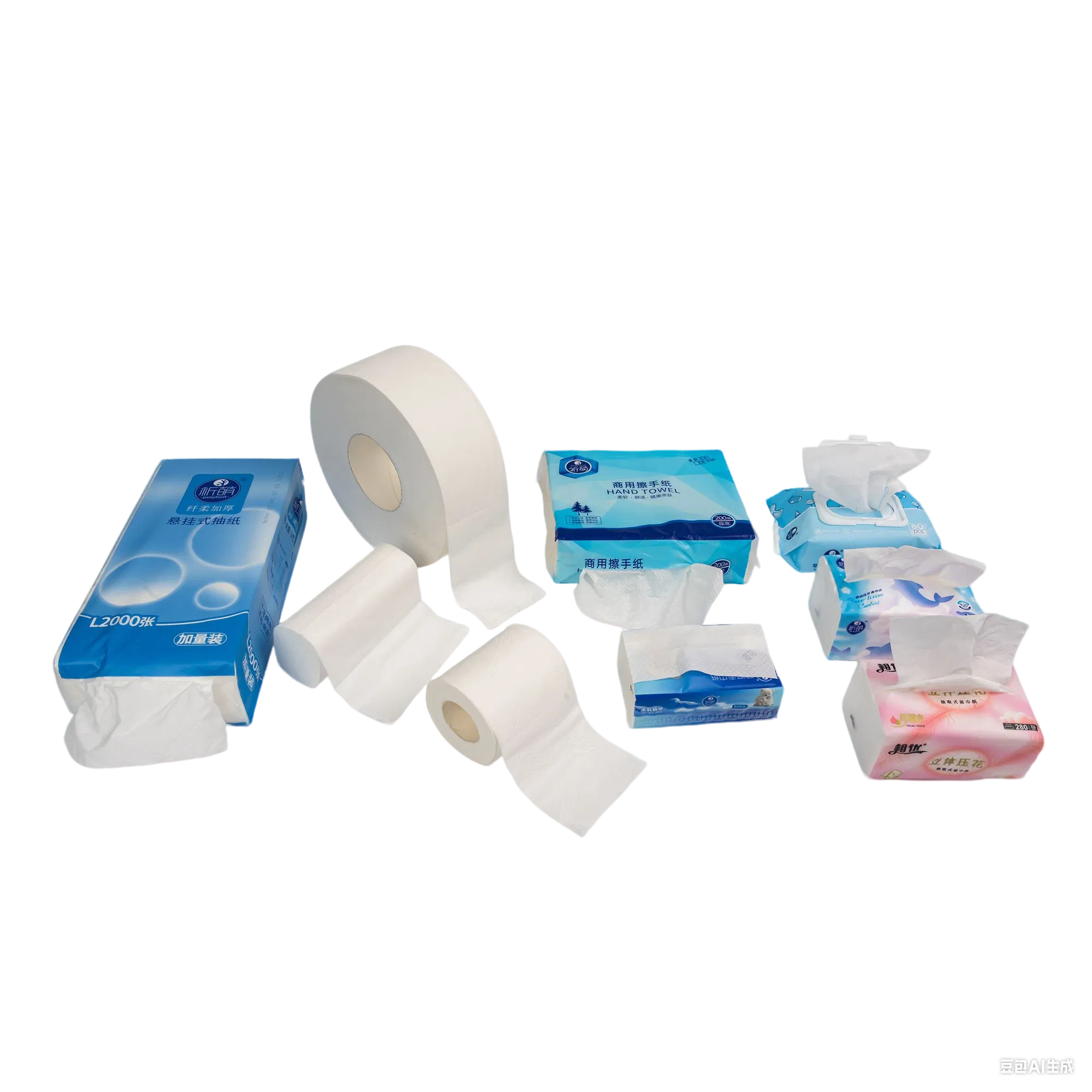Fast Shipping Custom Facial Tissue Paper for Home and Office