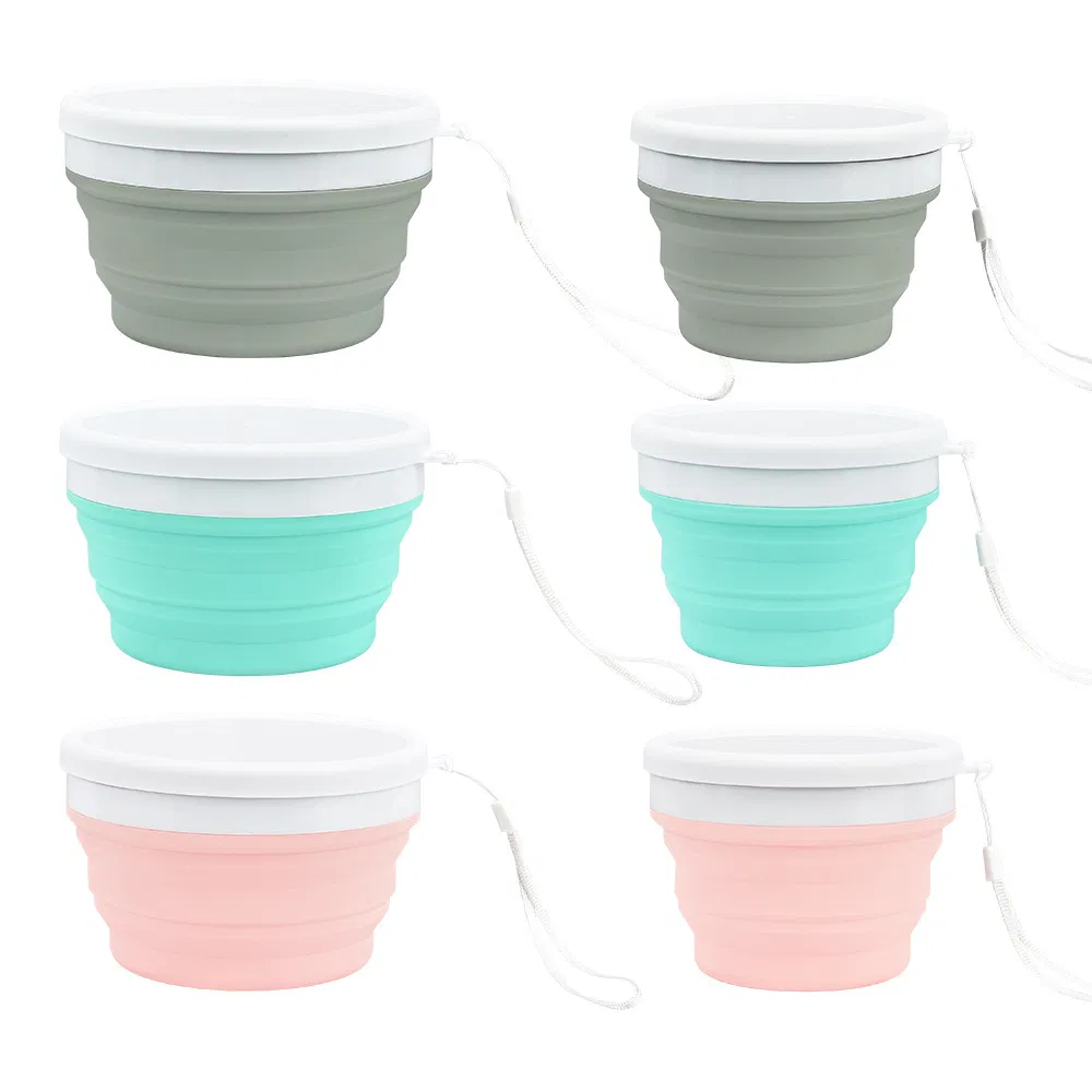 Foldable Silicone Bowl for Convenient Kitchen Food Storage Solutions