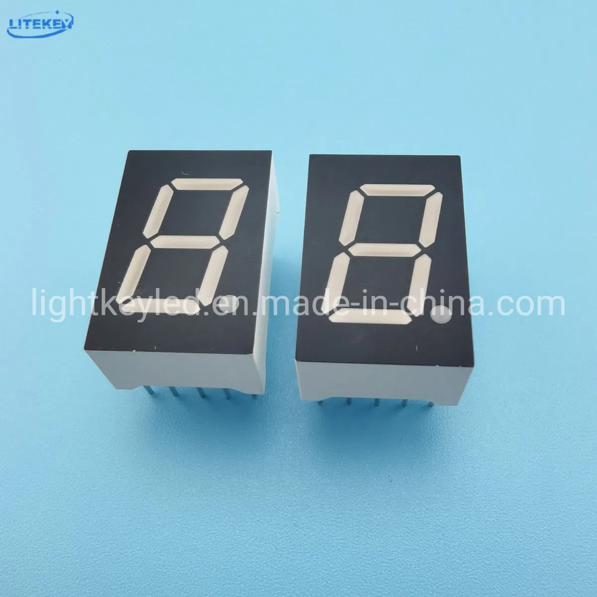 0.5 Inch Single Digit Dual Color 7 Segment LED Display with RoHS From Expert Manufacturer