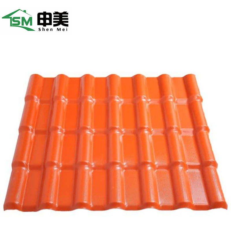 Synthetic Resin Roof Tiles for House Warehouses Environmentally Friendly Materials Corrosion Resistance