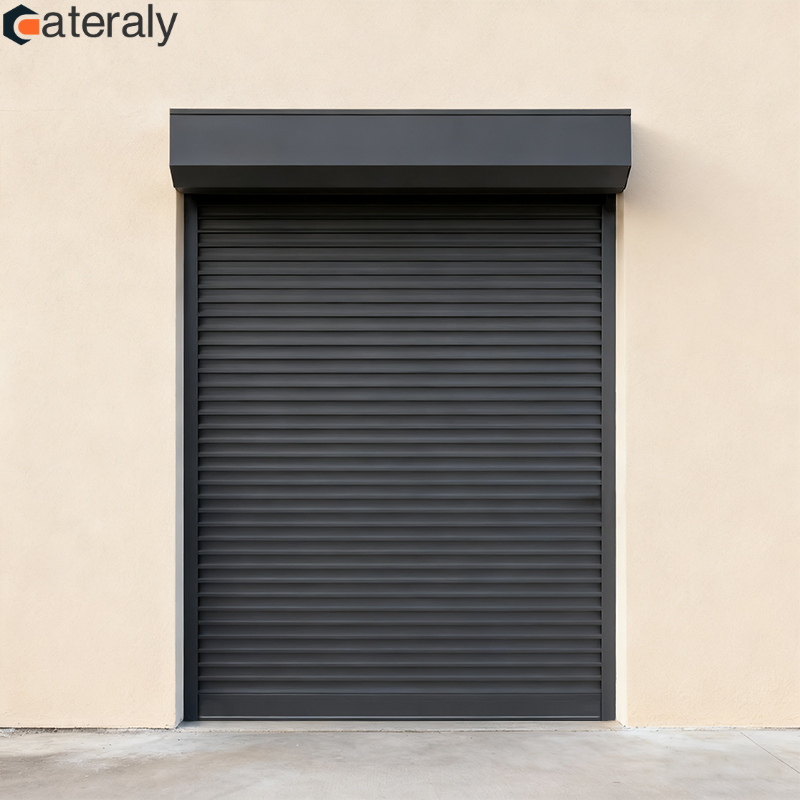 Modern Heavy-Duty Shutter Door for Windproof Industrial Applications