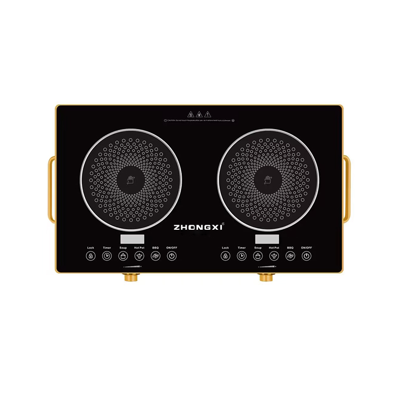 Kitchen Appliances Infrared Cooker 2000W Grill 2 Burner Cooking Electric Ceramic Infrared