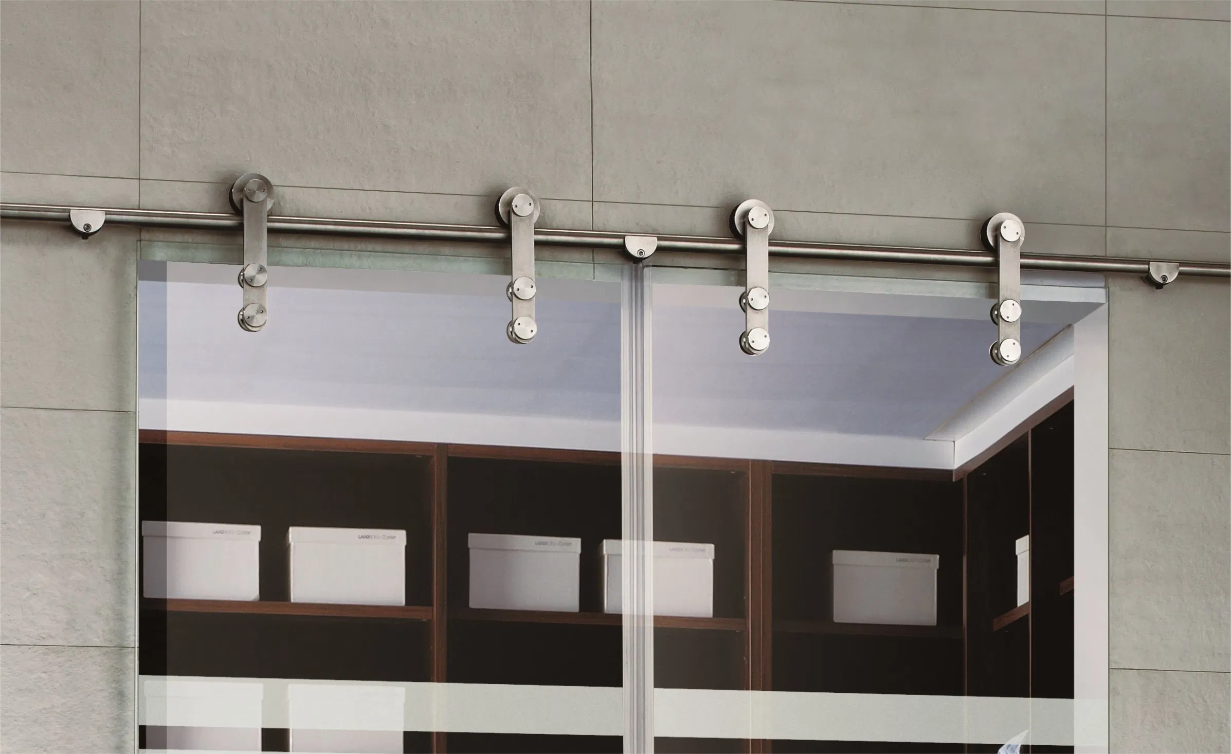 OEM High-Quality Sliding Shower Glass Stainless-Steel Easy Slide Door Wheel