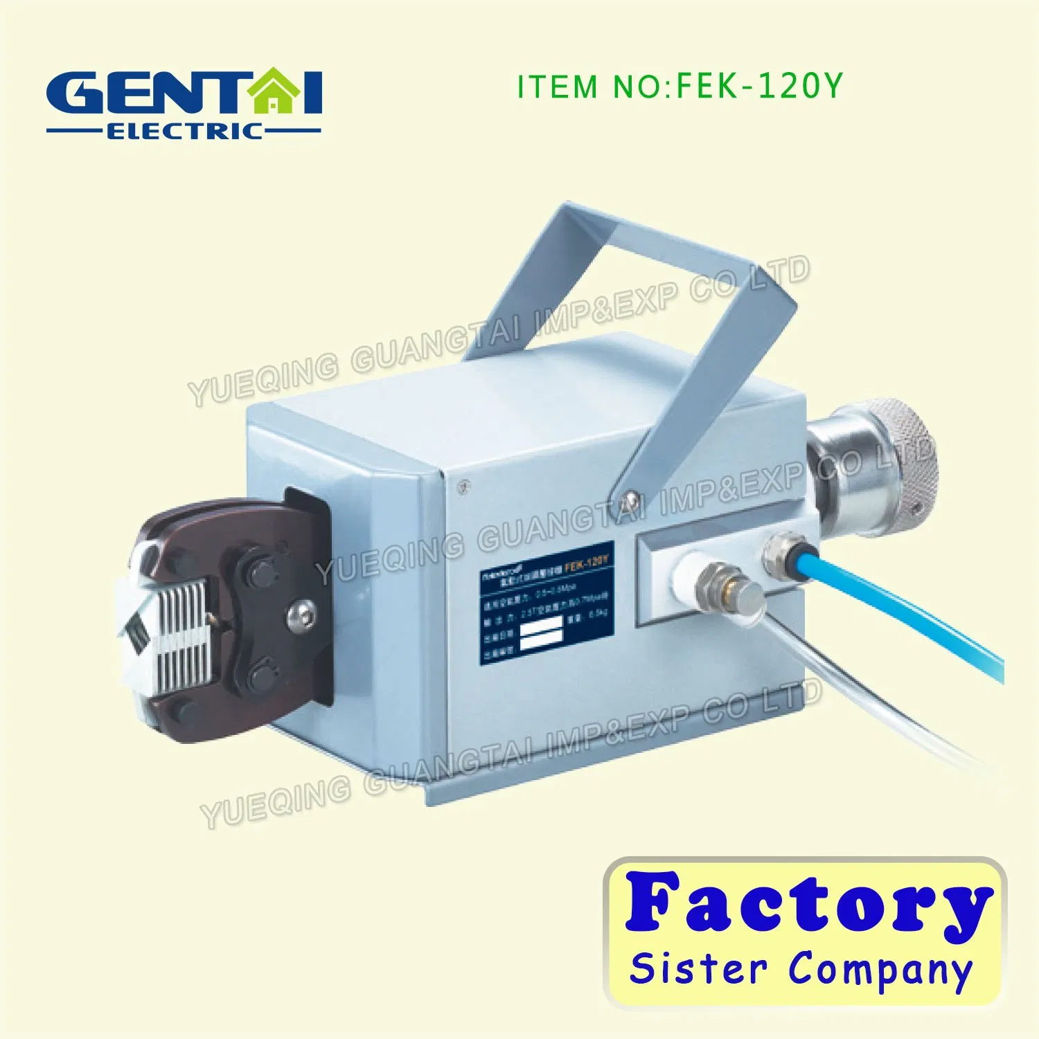 Pneumatic Type Terminal Crimping Machine for Different Cable Lugs