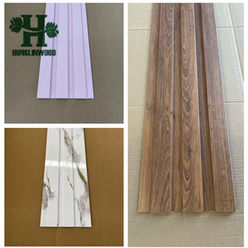 Popular Desgins WPC PVC Solid Wood Wall Board Factory for Decoration