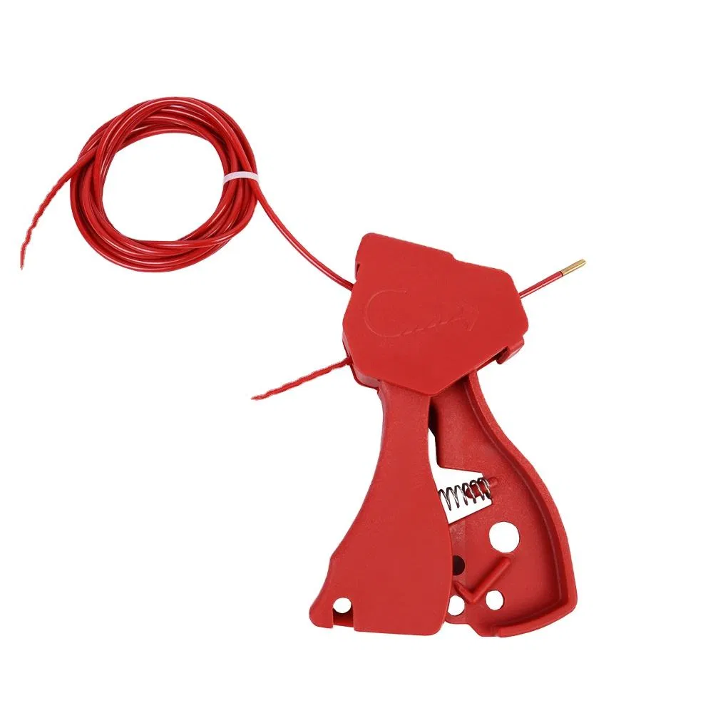 Qvand Adjustable Safety Cable Lock for Secure Lockout Solutions