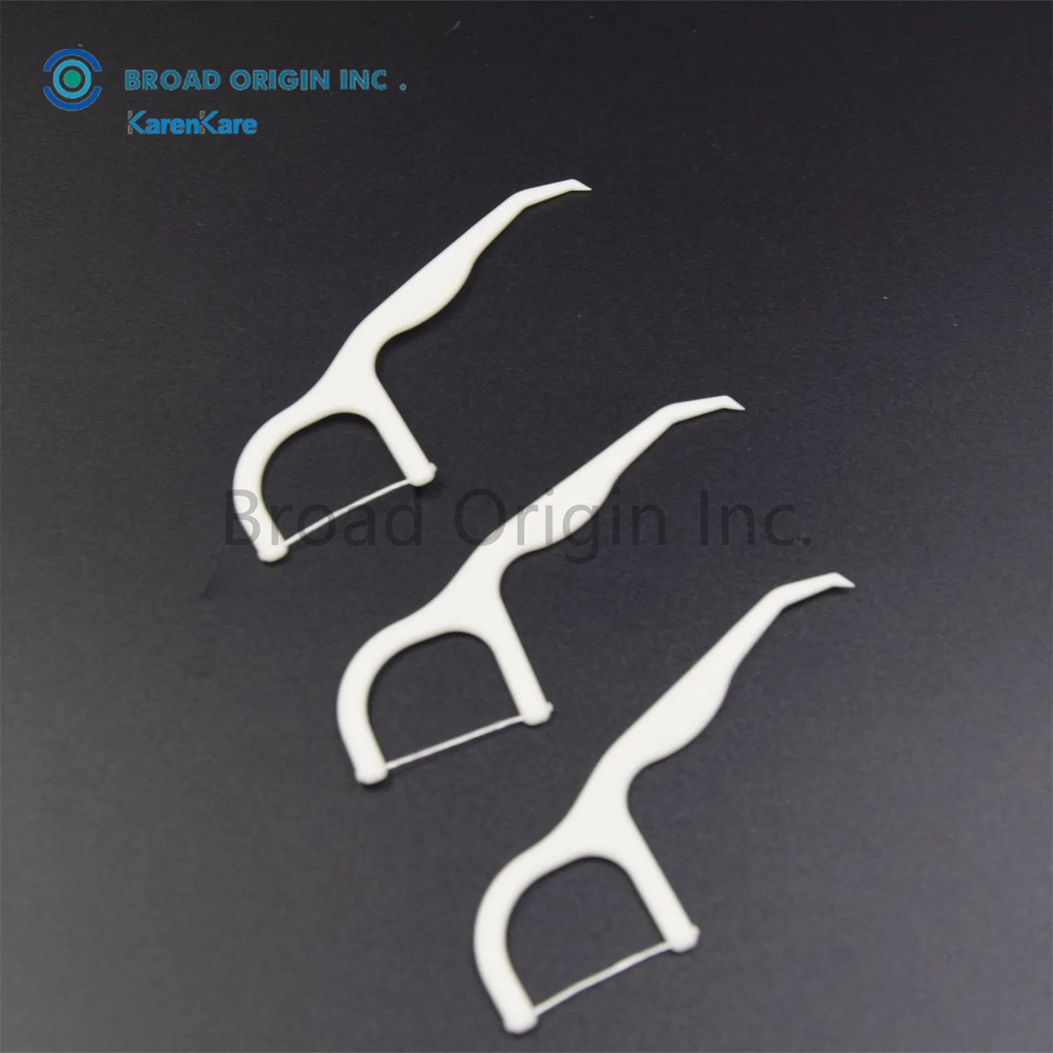 Cleaning Teeth Expanding F-Type Dental Floss Pick (Floss stick)