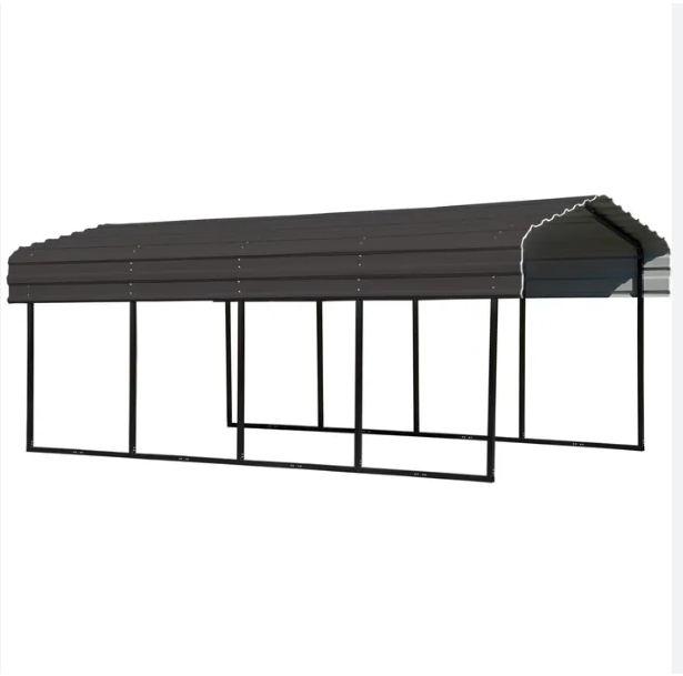Metal Carport China Factory Hardtop Stainless Steel Material Cantilever-Shade-Carport
