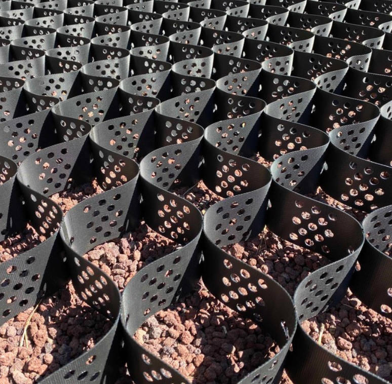 Customized Landscape Geocells Small Plastic Honeycomb Gravel Grid Geocell