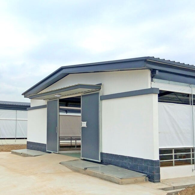 Heavy-Duty Steel Storage Shed for Harsh Weather Environments