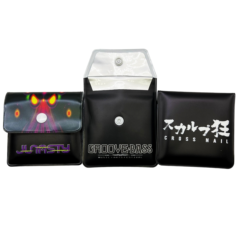 New Trend Environmental Protection Custom Logo Portable Pocket Ashtray Bag Pouch