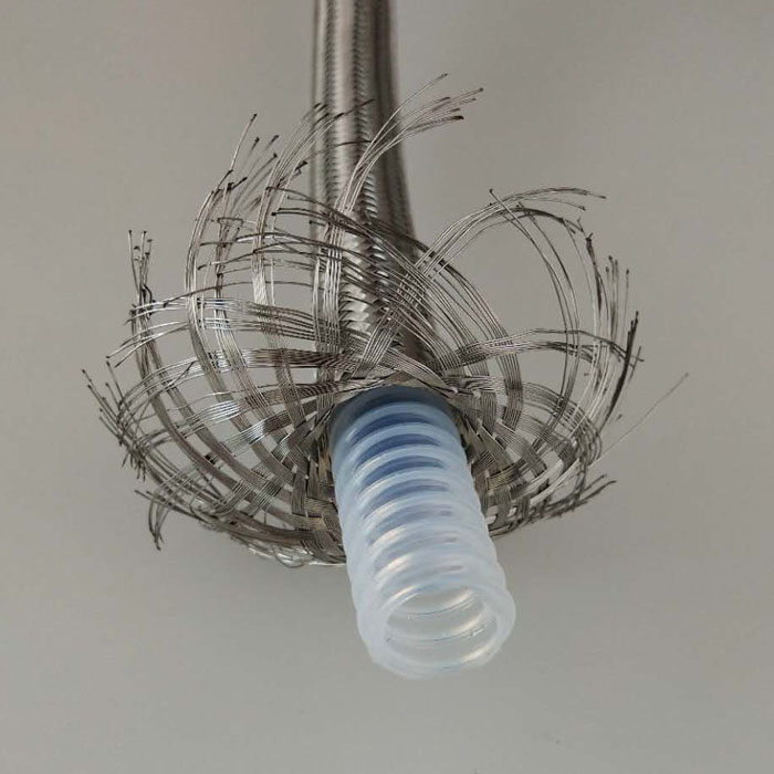 Гидравлический шланг SAE 100 R14 PTFE со стальной оплеткой