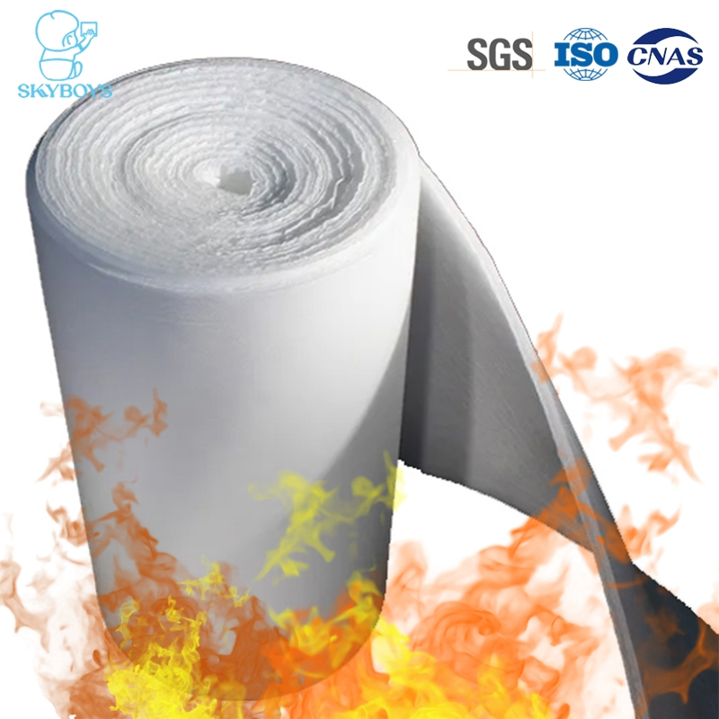Building Material 3mm 6mm 10mm Hydrophobic Thermal Insulation Silica Innovative White Nanoporous Aerogel Felt Blanket Sheet Insulation for Building Oven