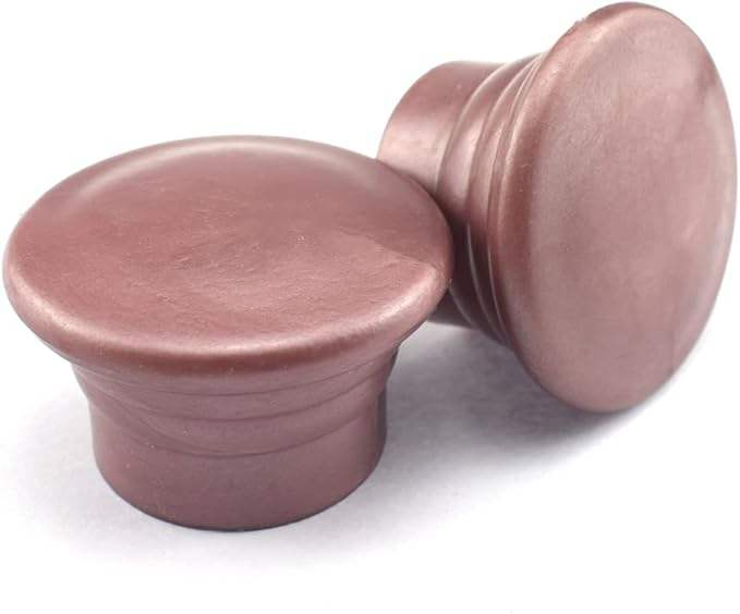Classic Plastic Fence Finials Ornament Drapery Finials Rose Gold Curtain Rod Finial