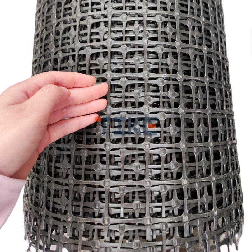 Biaxial Polypropylene PP Plastic Geogrid for Soft Soil Road Base