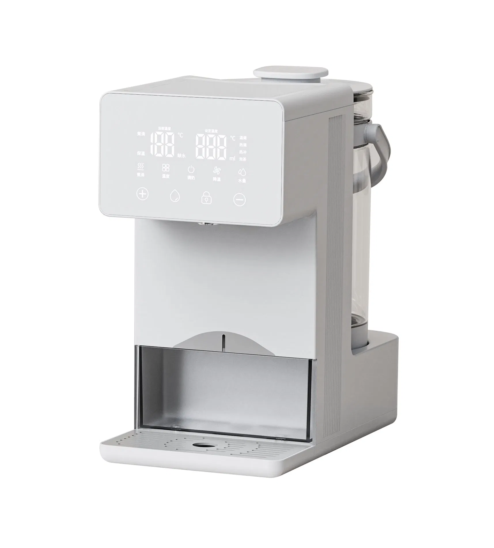 Baby Feeding Best Partner Milk Bottle Dryer and Sterilizing Intergrated Machine with Kettle Boiling Function Digital Control Kitchen Appliances