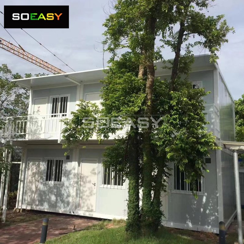 Flat Pack Prefabricated Combined Portable Low Cost Steel Structure Modular Modern Apartment Container Hotel Container Dormitory House