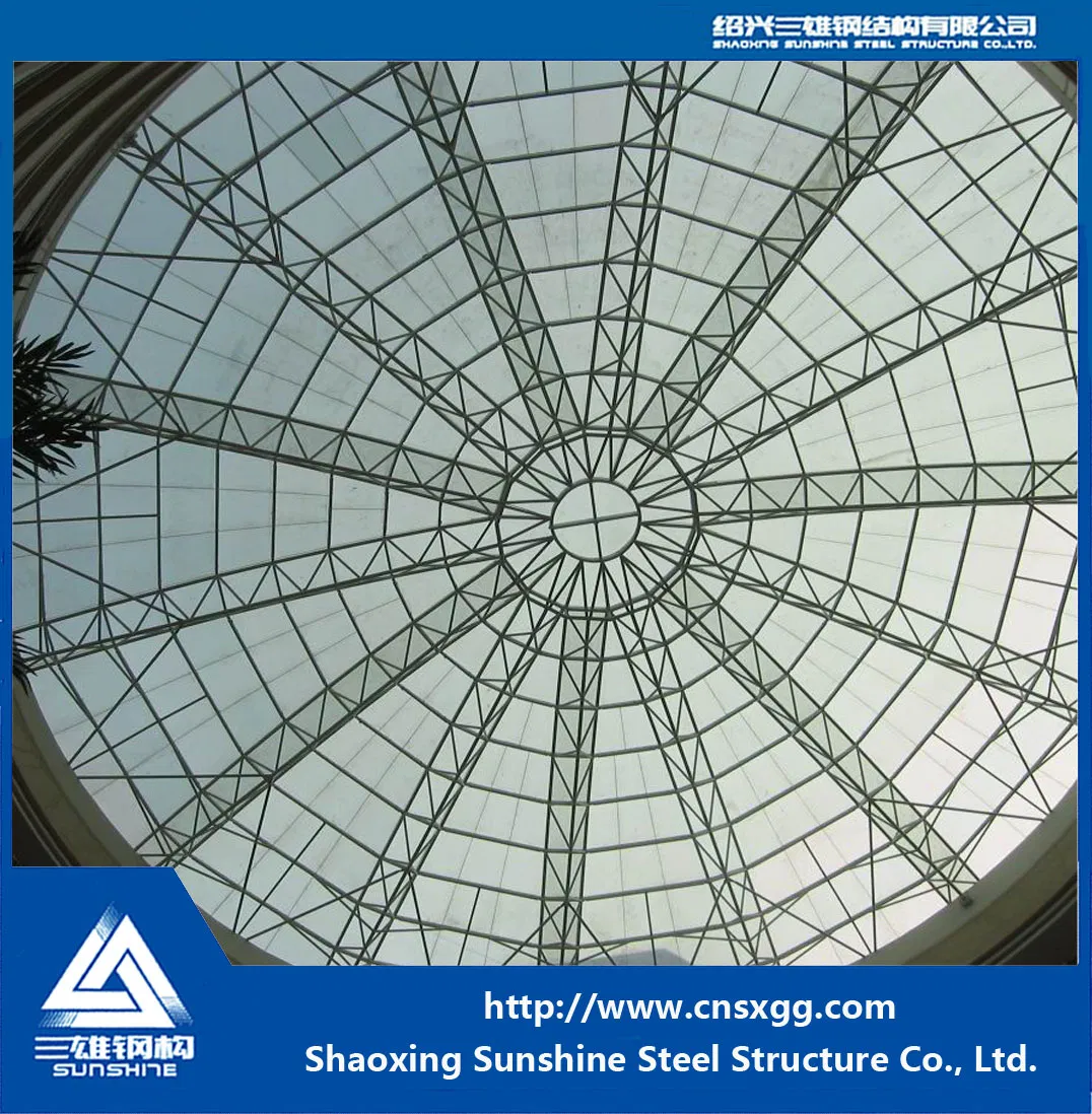 Steel Truss Skylight Roof for Decoration Building