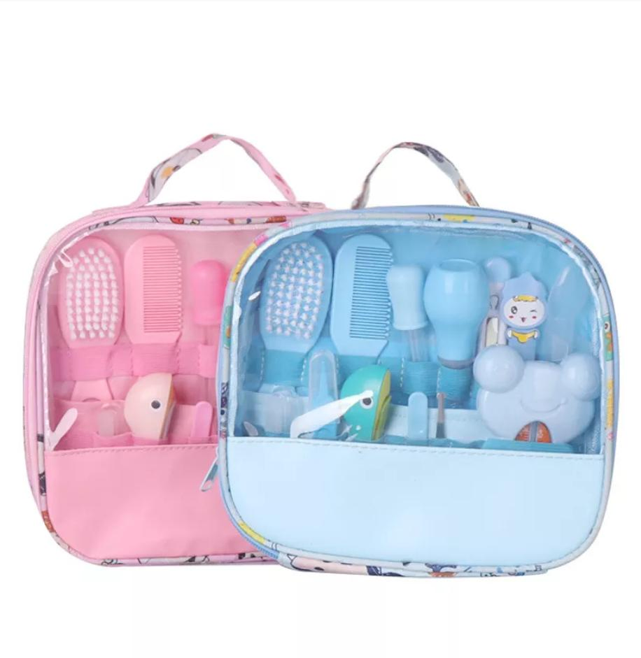 Baby Supplies Safety Infant Beauty Tools Set Scissors Clippers Tweezers File Nail Care Suits Baby Grooming Kit