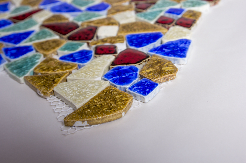 Transmutation Glazed Ceramic Pattern Luxury and Elegant Mosaic Tile