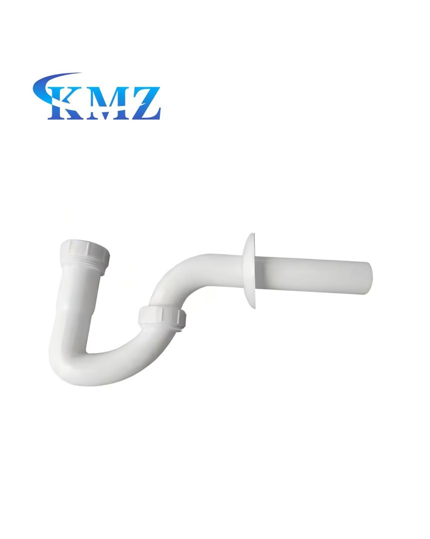 New Style Sink Stopper Drain Pipe PVC Drainer Siphon Plain ABS Basin Waste Bends Pipe