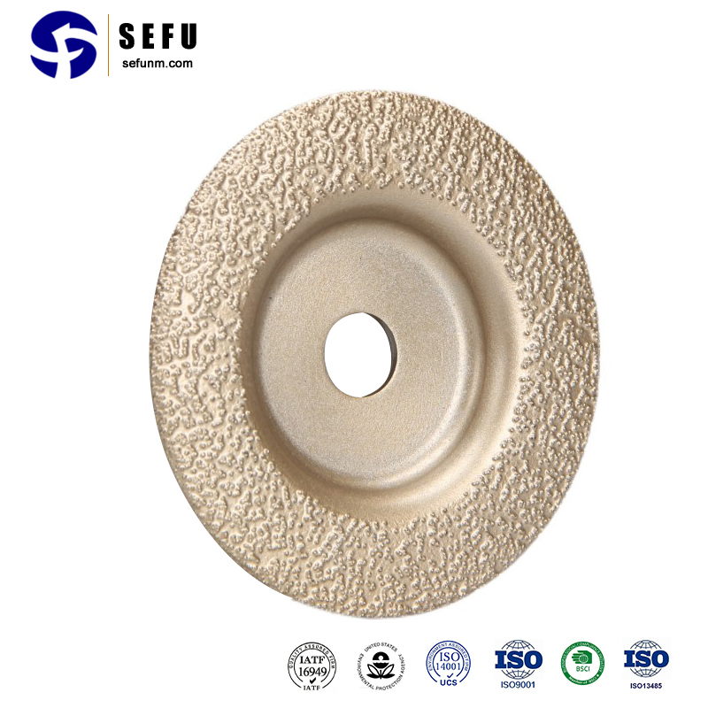 Diamond Coated Tools Factory Vacuum Brazed Cutting Grinding Wheel for Angle Grinder