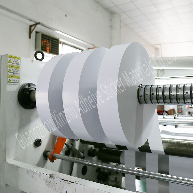 250g Thermal Paper Card Thermal Adhesive Sticker Material Label Rolls Sticker Material