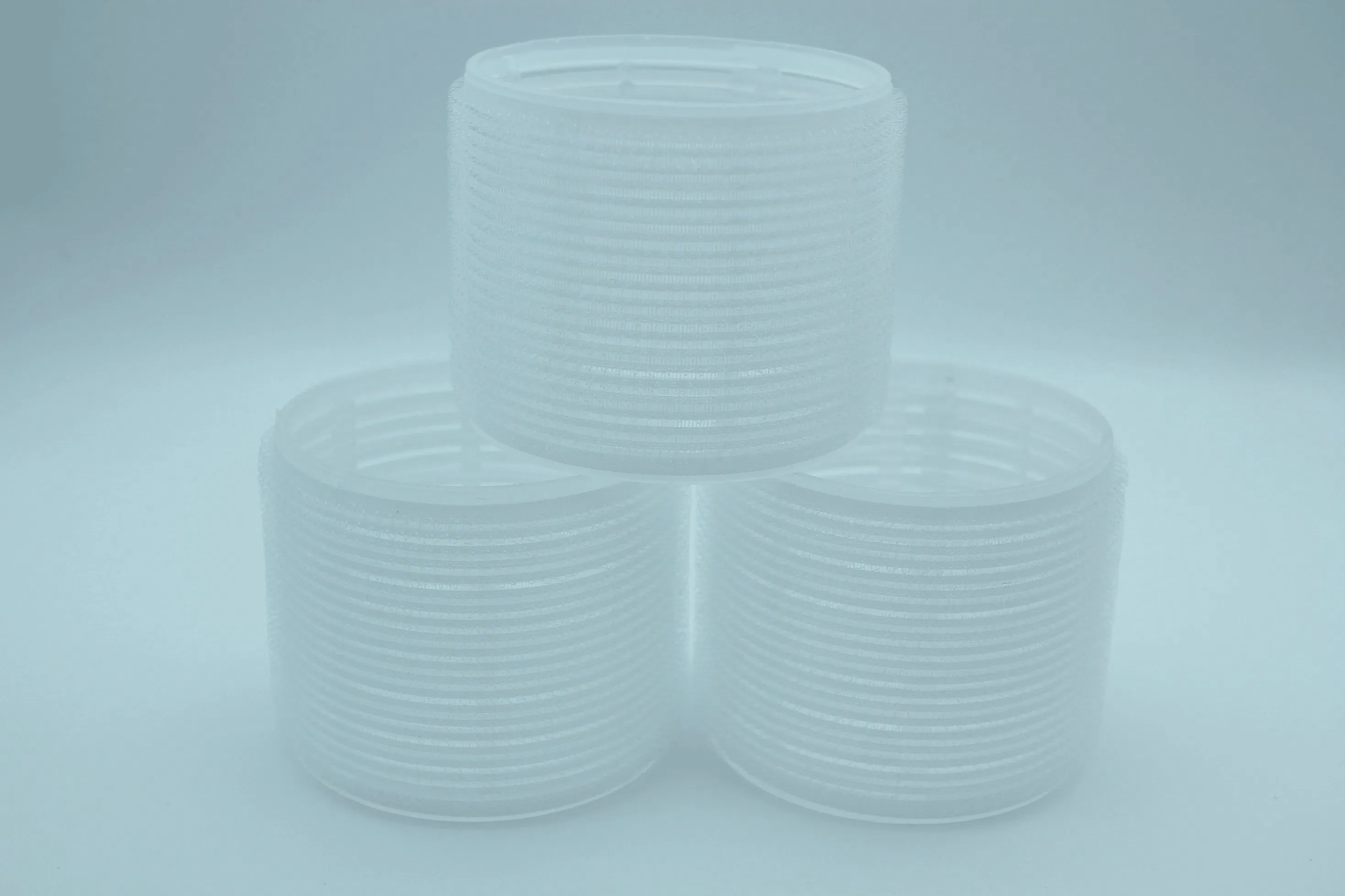 Пластиковые бигуди для волос, смываемые